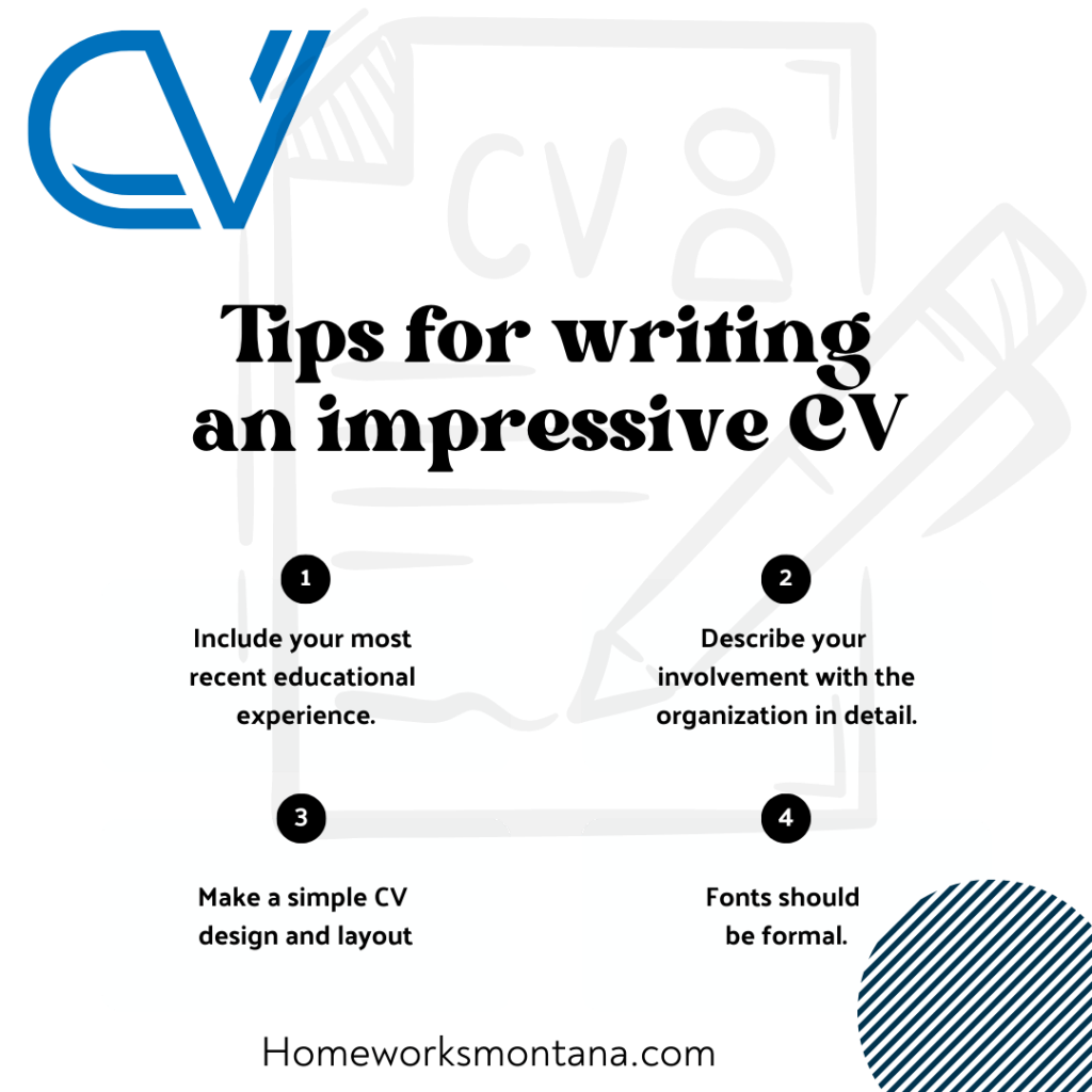 How to Write an Impressive CV A Comprehensive Guide