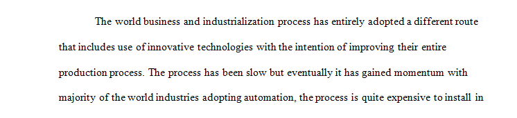 ACCOUNTING IMPLICATIONS OF AUTOMATION