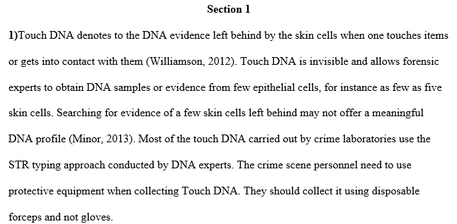 Possible evidentiary value of Junk DNA