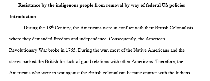 U.S. History report paper