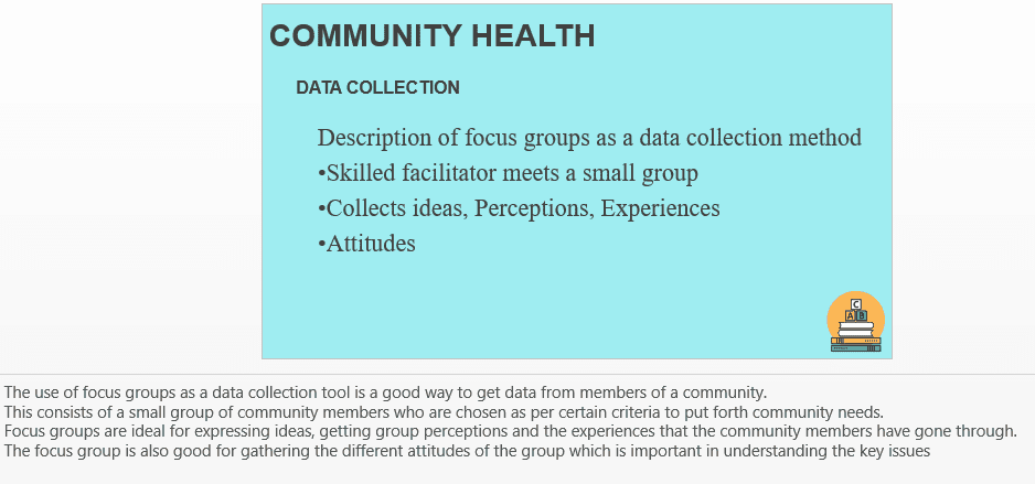 Community health needs assessment