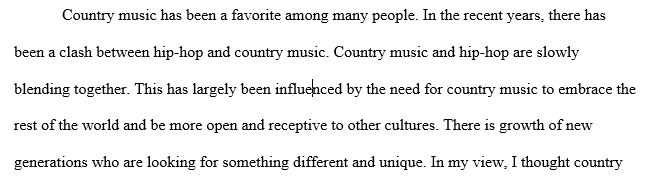 Country Music Opens Its Ears