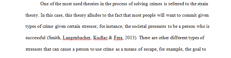 Applying Theory to Criminal Justice Events