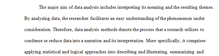 Data Analysis Methods