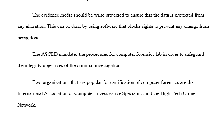 Definition of Computer Forensics