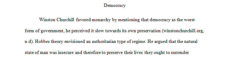 Democracy