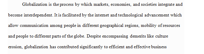 Is globalization a good thing or bad