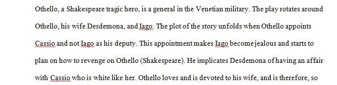 Othello Essay