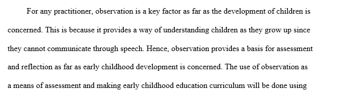 How has assessment changed over time in the field of early childhood