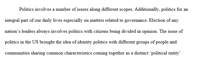 Identity Politics and Nixon v. Carter 