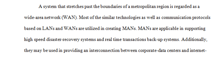  LAN-MAN Connection 