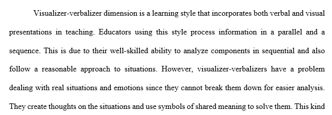 Learning style typologies