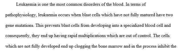  Leukemia in Children