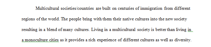 multicultural cities essay