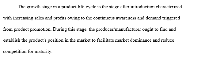Marketing - The Product Life Cycle