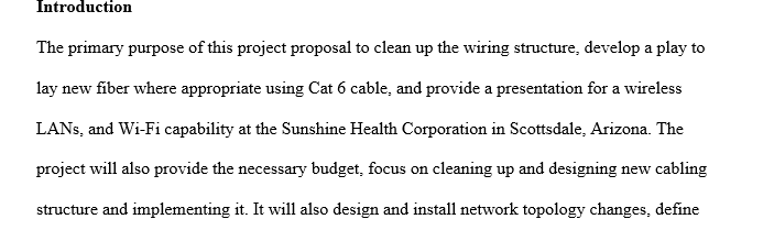 Network Cabling