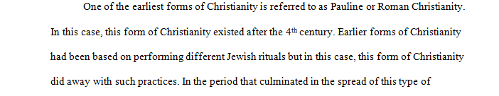  historical Christianity