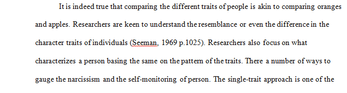 Processing and Reflecting on Personality Psychology