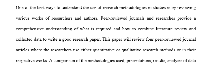 Quantitative Research Methods Evaluation and Statistical Applications