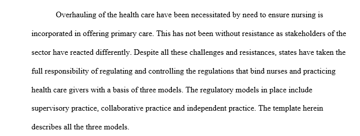 Regulatory Restrictions on NP Practice