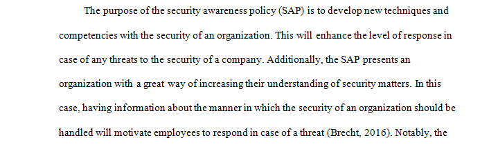 Security Awareness Policy