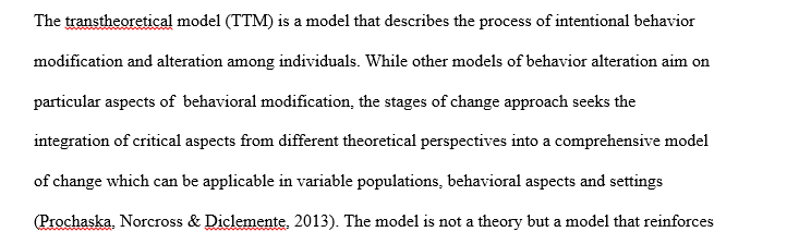 Stages of Change Application