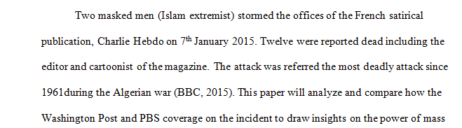 Terrorism news story