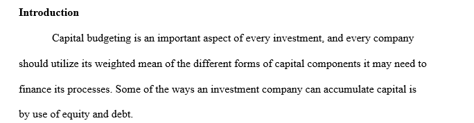 Ways to raise capital through Equity and Debt