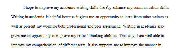 What I hope to achieve by writing in academia