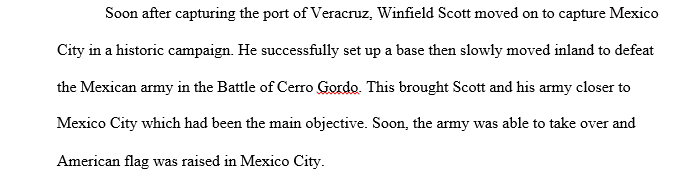 Winfield Scott's campaign to capture Mexico City