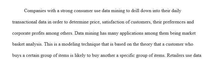 application of data mining