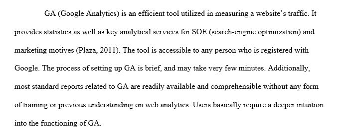 Google Analytics environment 