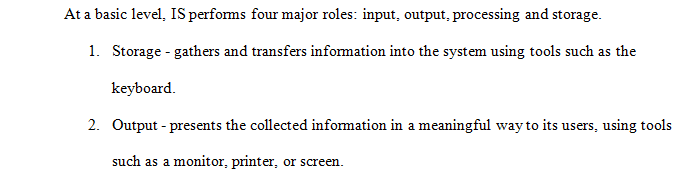 Information System (IS) Functions