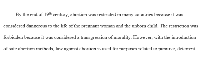 Is abortion morally acceptable 