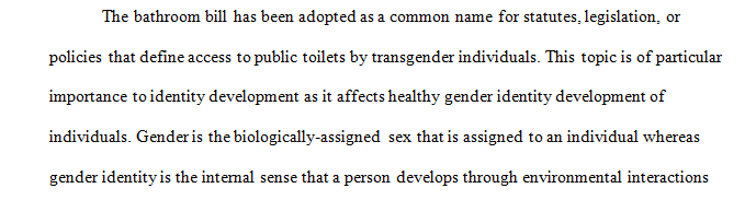 Gender Development and Sexuality