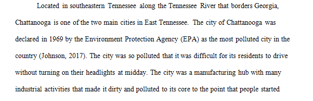 How Chattanooga Used to be America's Most Polluted City