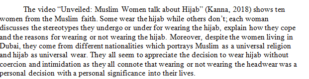 Muslim women from various backgrounds 