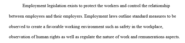 Employment Legislation