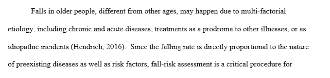 Fall-Risk Assessment