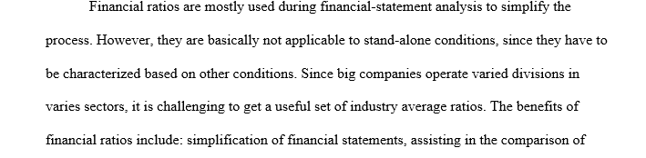 Financial Statement Analysis and Ratios