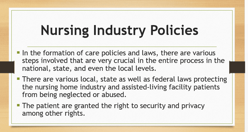 healthcare policy assignments