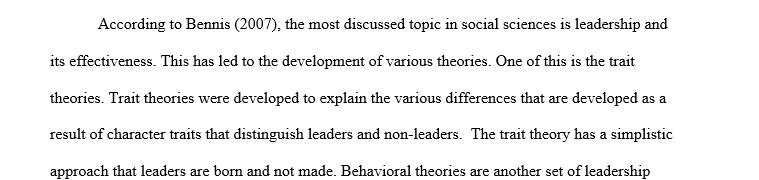 Leadership Theories