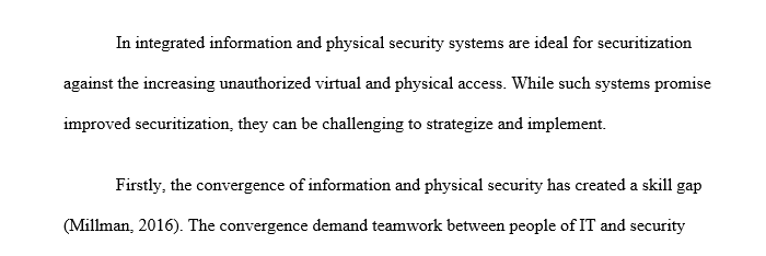 Physical security and information technology