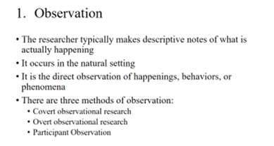 Qualitative data collection strategy