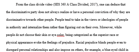 Reflection paper on race