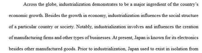 Sony and Japan’s Industrialization