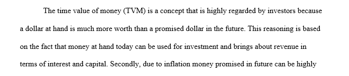 Time Value of Money 