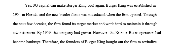 Can 3G Capital Make Burger King Cool