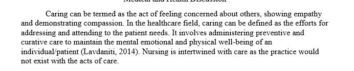 Contemporary nursing practice