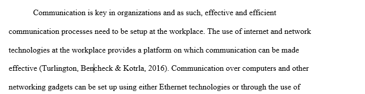 Ethernet network and a fiber-optic network